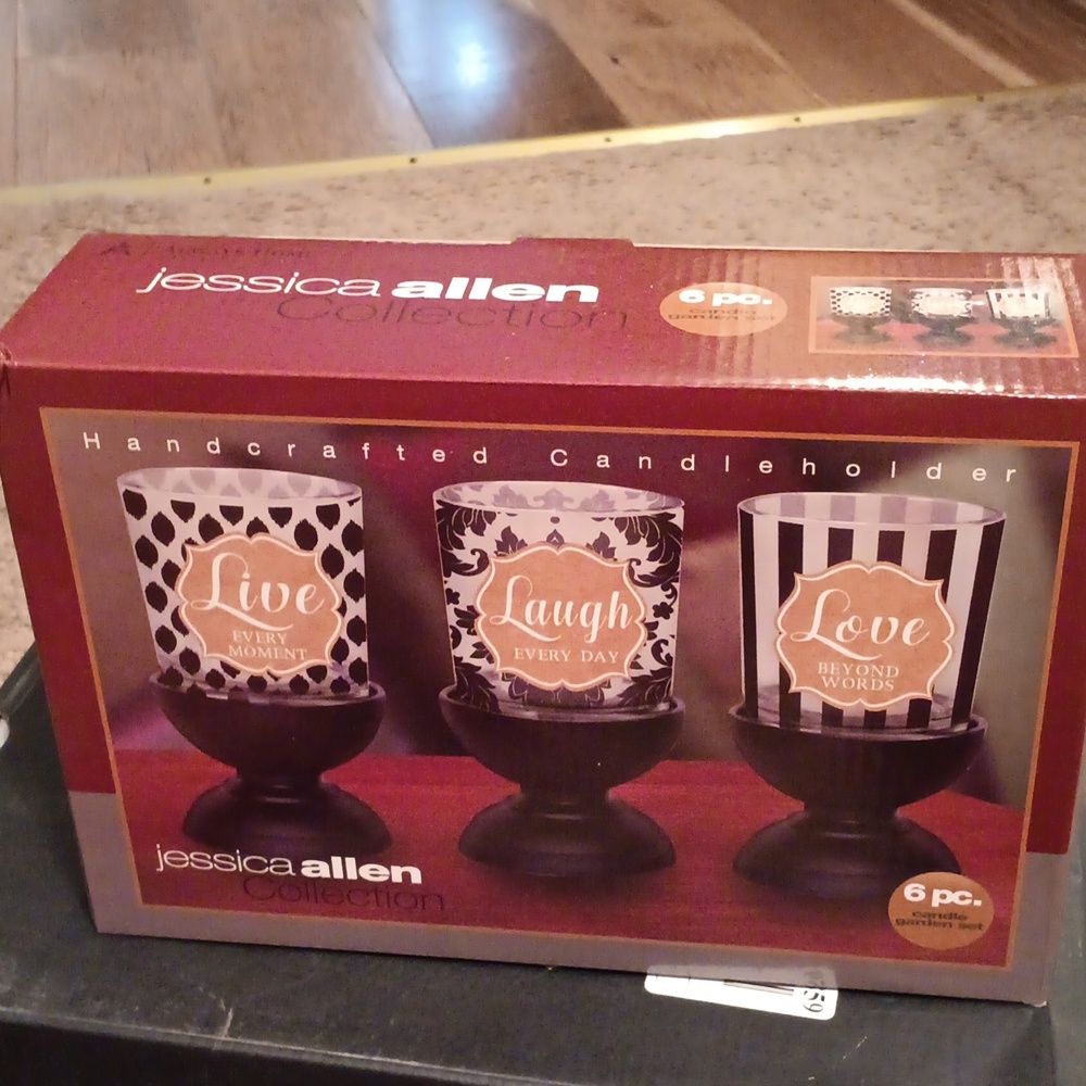 6 piece candle holder